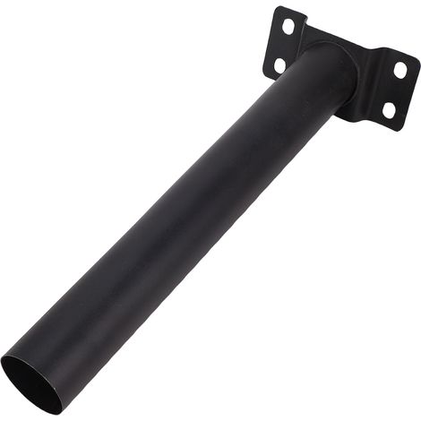 Kit de 2 supports de fixation pour lampadaire solaire mural avec rallonge en acier allié (1/5)