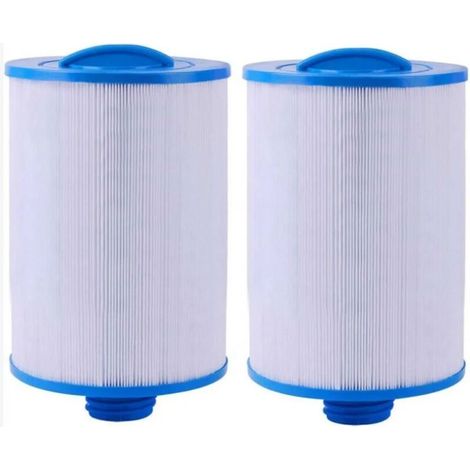 Cartuccia filtro Jacuzzi per spa – 2 parti, compatibile con Unicel 6CH-940 / Pleatco PWW50P3 / Filbur FC-0359, pre-skimmer Waterway