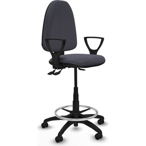 Sedia da Ufficio Piqueras y Crespo BFN01RP Grigio scuro Alta (1/5)