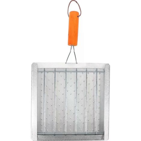 Grillwerkzeug, Toaster mit Holzgriff für den Herd, tragbarer Campingkocher, Brotröster aus Edelstahl für den Außenbereich (1/4)