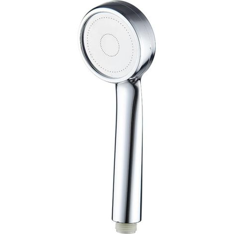 Douchette à main haute pression et pommeau de douche économique, pommeau de douche avec support chromé ABS, accessoires de salle de bain économes en eau (1/5)