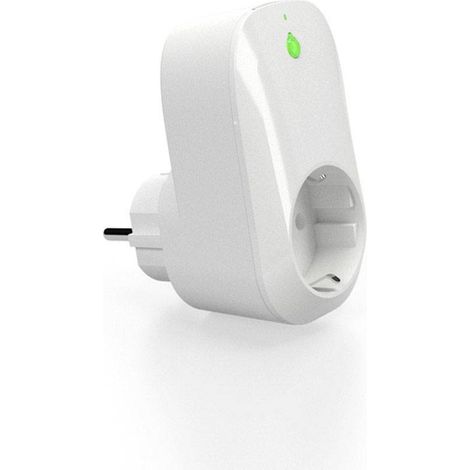Shelly Plug presa corrente intelligente Wi-Fi, compatibile con Amazon Alexa, Google Home, MQTT, gestibile con l'app Shelly, bianco