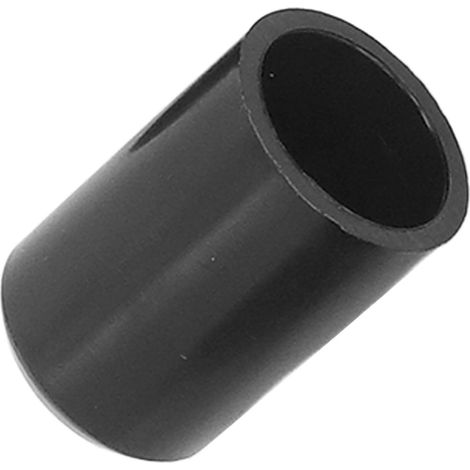 Lot de 100 embouts de poteaux de clôture électrique, bouchons ronds en plastique étanches noirs de 12,5 mm pour systèmes de clôture électronique à impulsions haute tension. (1/5)