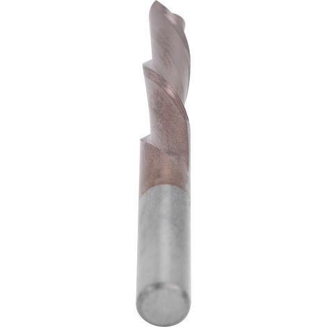Fraise à défoncer double tranchant, carbure durable, coupe droite pour bois, acrylique et PVC, 6x6x25x60mm, outil de fraisage robuste (1/5)