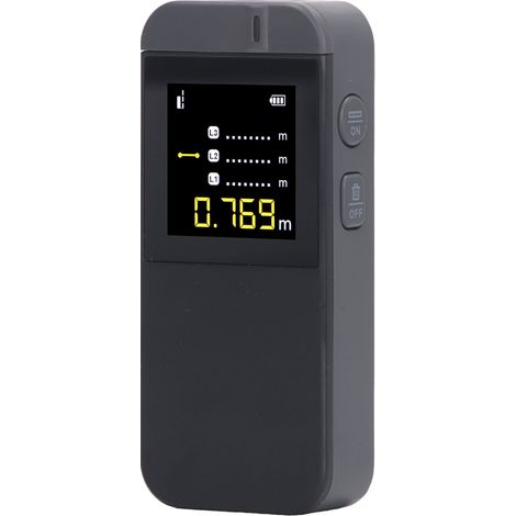 Télémètre infrarouge intelligent avec écran LCD et capteur de gravité, mesure de distance de 0,05 à 40 mètres. (1/5)