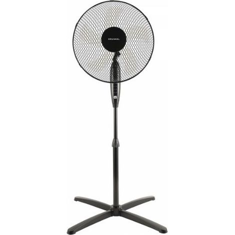Ventilador de Pie Grunkel FAN-165X NG/ 50W/ 5 Aspas 40cm/ 3 Velocidades