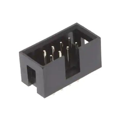 Embase pour CI RS PRO, 8 pôles , 2.54mm, 2 rangées , 3 amp, Verticale