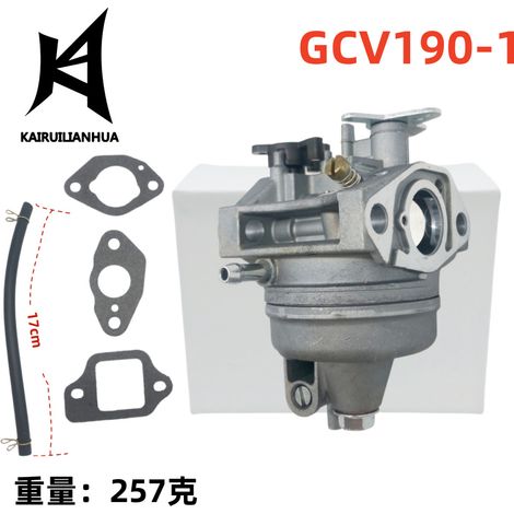 Le carburateur GCV190-1 convient aux modèles 16100-Z0Y-853 et GCV190 505-105. (1/4)