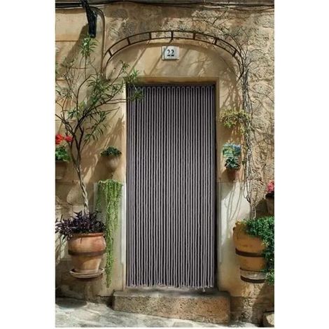Morel Tenda in Cordone Grigio 90 x 200 cm
