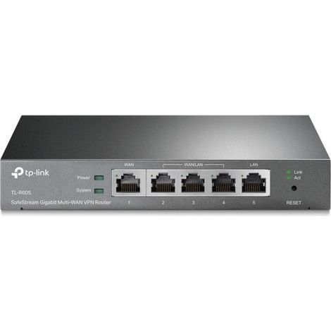 Router Gigabit Ethernet TP-Link TL-R605, negro (1/3)