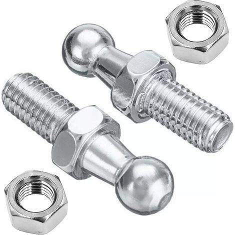 Rotule De Verin Rotule M6 - Boulon M6 2 pièces Boulon à rotule professionnel M6 Repalcement pour vérins à gaz Bouchon à extrémité sphérique (1/5)