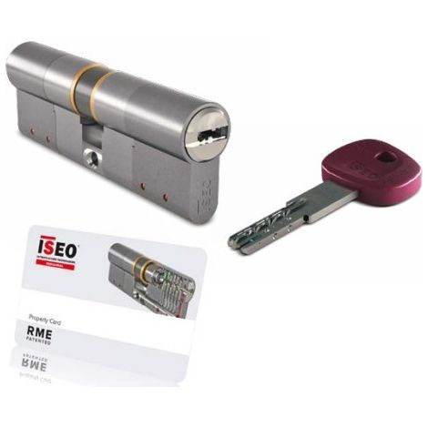 ISEO BOMBILLO RME PUNTOS ANTIBUMPING+ROTURA MULTIPERFIL PATENTADO 305+30 15 NIQUEL