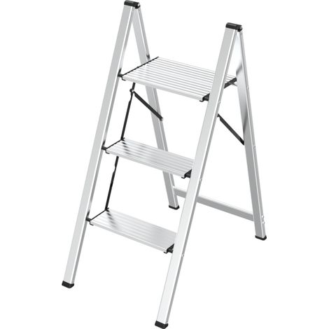 SGABELLO IN ALLUMINIO ALUSTAR 3 gradini (1/5)