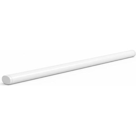 Barre de penderie ovale 30x15 recoupable blanche - (1/5)