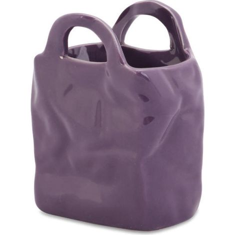 Set regalo con mini vaso viola e piedini antiscivolo. (1/3)