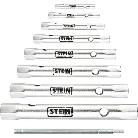 Stein CR-V-geprägter Rohrschlüssel, 8-teilig