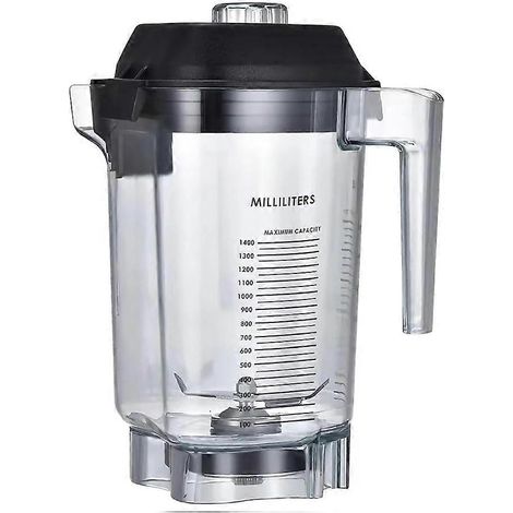 Récipient de remplacement de 1,4 litre compatible avec Vitamix Quiet One VM0145 et BarBoss, pour pièces de rechange de bol et de tasse Vitamix (1/5)