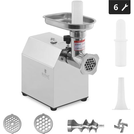 Picadora de carne profesional 70 kg/h 230V Royal Catering rcfw 70-600ECO (1/4)