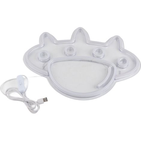 Lumière néon LED vaisseau spatial, enseigne lumineuse néon OVNI, enseigne lumineuse néon LED soucoupe volante, lumière néon colorée, lumière de chambre, cadeau pour enfants, décoration murale pour bar (1/5)
