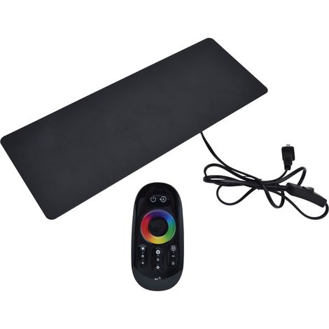Applique murale colorée avec télécommande pour salon et chambre, prise américaine 100-240 V (1/5)