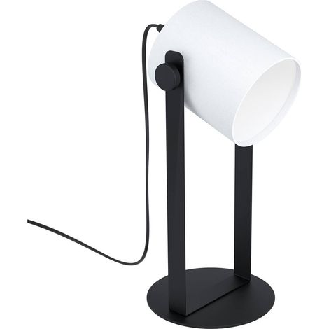 Lampe à poser Hornwood - Noir et blanc - 28W (1/4)