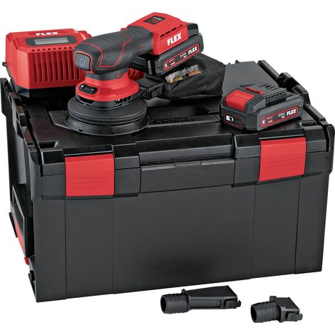 Flex Akku-Exzenterschleifer ORE 2-125 18-EC/2.5 Set Akku Multisander 18 V 532083