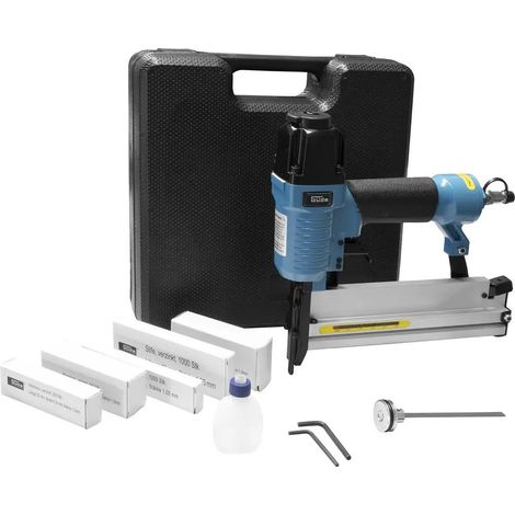 Güde 40220 Druckluft Kombi Nagler Klammergerät Tacker Druckluftnagler Nagelgerät