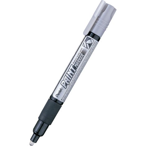 Pentel Runder silberner Ölmarker für die Buchstabenrenovierung MMP20-Z (1/2)