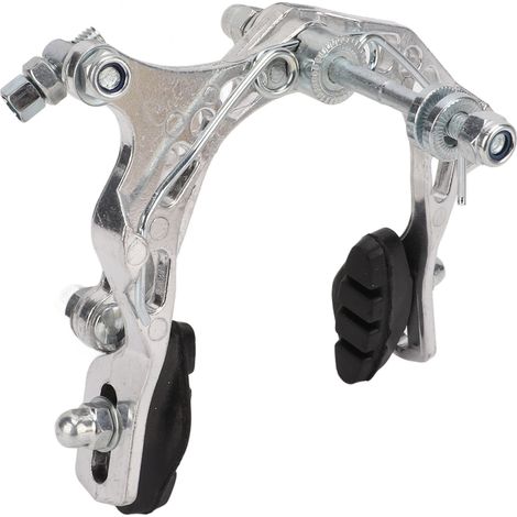Étrier de Frein VTT et Route en Alliage Léger - Freins à Disque Durables et Performants pour Cyclisme - Argent (1/5)
