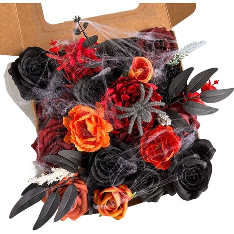Fleur artificielle-Soie artificielle-Décoration DIY-Modèle H112-Boîte cadeau (1/5)