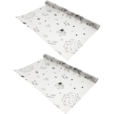 Bardusch 2rouleaux Tapis Imperméable pour Tiroir et Placard Résistant à Huile Chaleur Facile à Nettoyer Conçu pour Cuisine (1/5)