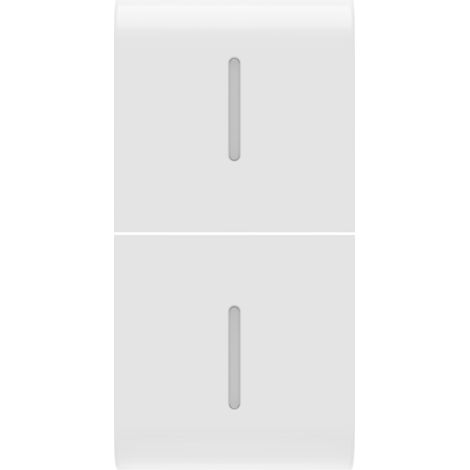 TOUCHE INTER. AXIAL 2 DIFFUSEURS 1P BLNC GEWISS GW10557S