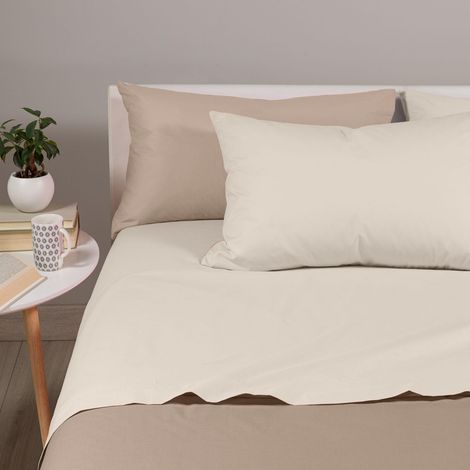 Parure de lit avec Housse de Couette 100% Coton 2 Taies d’Oreiller 50x80 cm, Linge de Lit Confortable et Elégant Housses de Couettes Pour 1 Personne ou 2 Personnes (1/5)