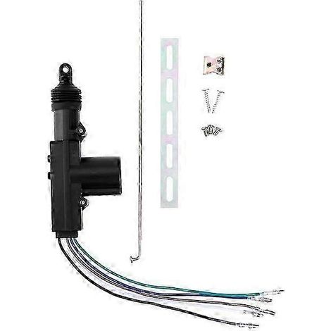Universelles 12-V-Zentralverriegelungssystem für Autos mit Diebstahlsicherung, 2/5-adrigem Magnetventil, Türmotor, Autozubehör (1/5)