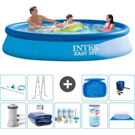 Intex Piscina Easy Set Rotonda - 366x76 cm - 8-pezzi S41072 (1/5)