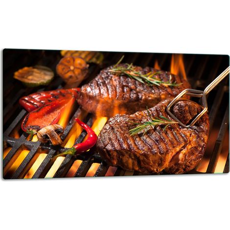 Tabla de cortar de cristal de 52x30 cm para cocina (1/5)