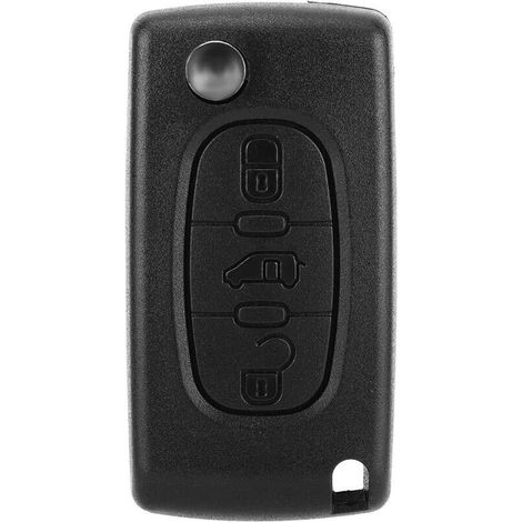 Coque de remplacement pour clé Peugeot Partner, coque de clé télécommande 3 boutons pour Citroën Berlingo ou DISPATCH, Peugeot Partner (1/5)