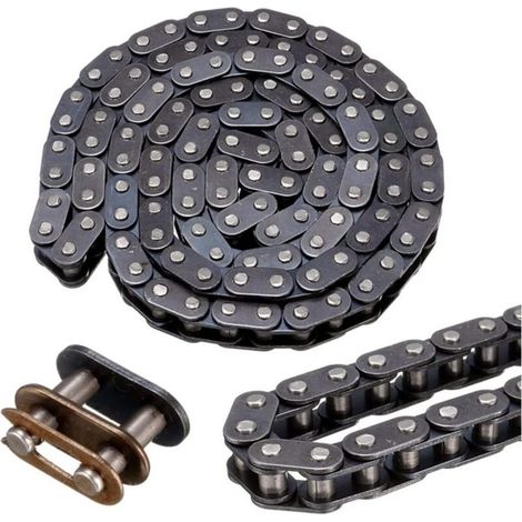 T8F Chaîne Ceinture avec Boucle Link Intérieur et extérieur 118 pour 43Cc 47Cc 49Cc Mini Dirt ATV Quad Mini Moto