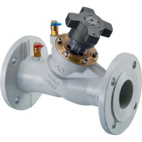 OVENTROP Strangregulierventil HydroControl VFC mit Flanschen nach EN 1092-2 PN 16 DN 150, mit zwei montierten Classic Messventilen, Grauguss, 1062655 (1/5)