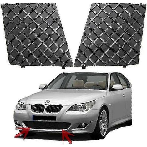 Grille de pare-chocs avant inférieure E60 E61 51117897184 (1/5)