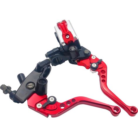1 Conjunto de bomba de freno hidráulica CNC, accesorio para modificación de motocicletas, universal para Honda (1/5)