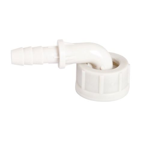 Ecolands – Raccord coudé flexible 3/4” pour machine à laver – Fixation étanche – Diamètre 10 mm – Connexion fiable pour appareils électroménagers