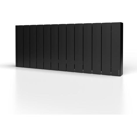 ROINTE - Radiateur connecté BELIZE II BAS 12 éléments 1500W Noir - BRFB1500RADC4 (1/5)