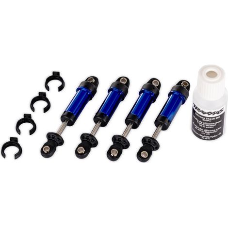 Blue Aluminum GTM Shocks (4)