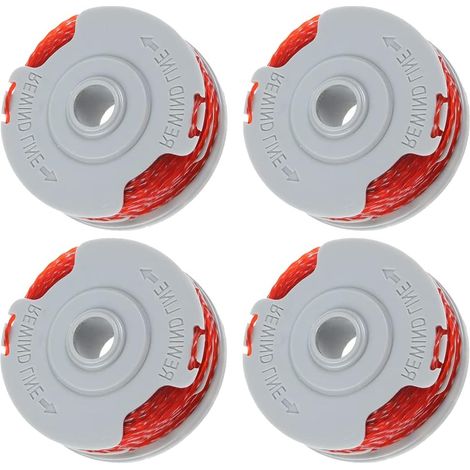Bobine De Fil Pour Débroussailleuse - 1,5 mm - 5 m - Compatible Flymo Modèles Contour Et Power Trim - Lot De 4 (1/5)