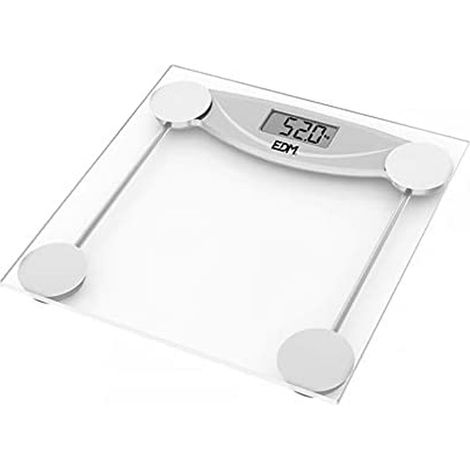 Bilancia pesapersone digitale trasparente Max. Elettroerosione da 180 kg (1/2)
