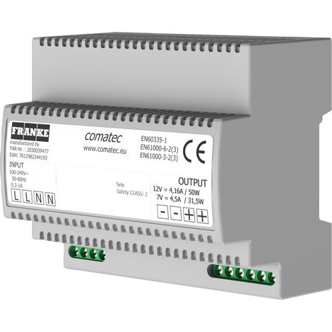 KWC ACEX9001 Netzteil Betriebsspannung 100-240 V AC