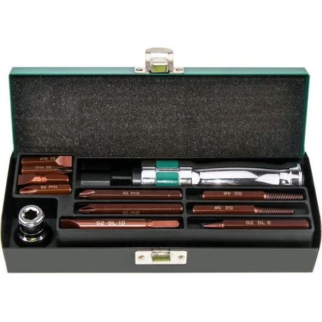 CACCIAVITE GIRAVITE IMPATTO PERCUSSIONE PUNTE REVERSIBILE CHROME VANADIUM 12PZ
