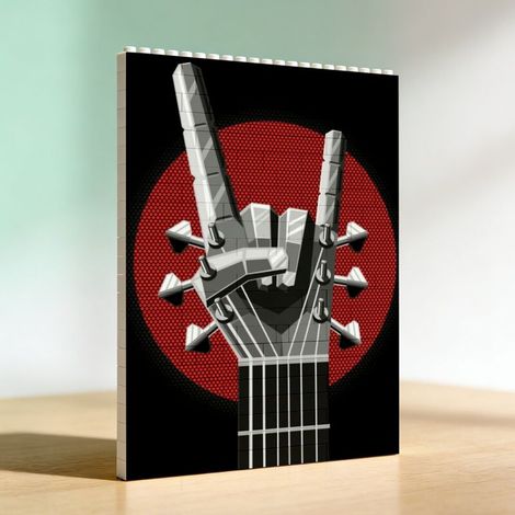 Cadeau pour couples en blocs à faire soi‑même, cadeau pour anniversaire et Saint‑Valentin (1/5)