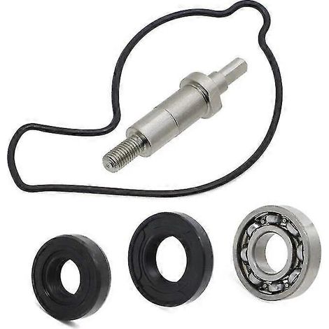 Wasserpumpen-Reparatursatz für Honda CRF450R (2002–2008, 2006) – Welle, Lager, Dichtungen – schwarz